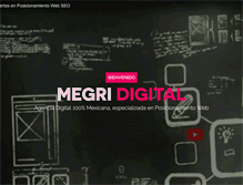Tablet Screenshot of megridigital.com